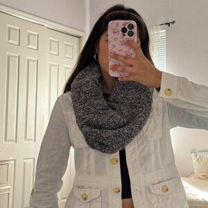Women's Grey Scarf-wraps
